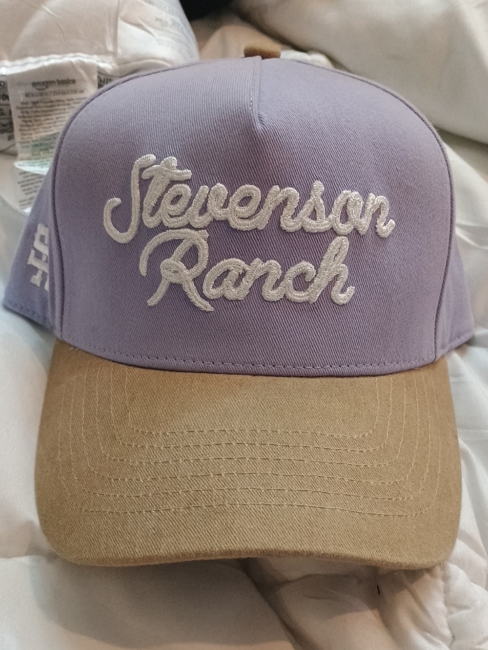 Stevenson Ranch Lavender and Tan Two-Tone Baseball Cap